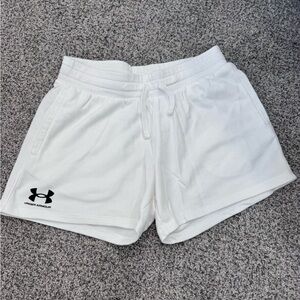 Under Armour Women's Athletic White Shorts